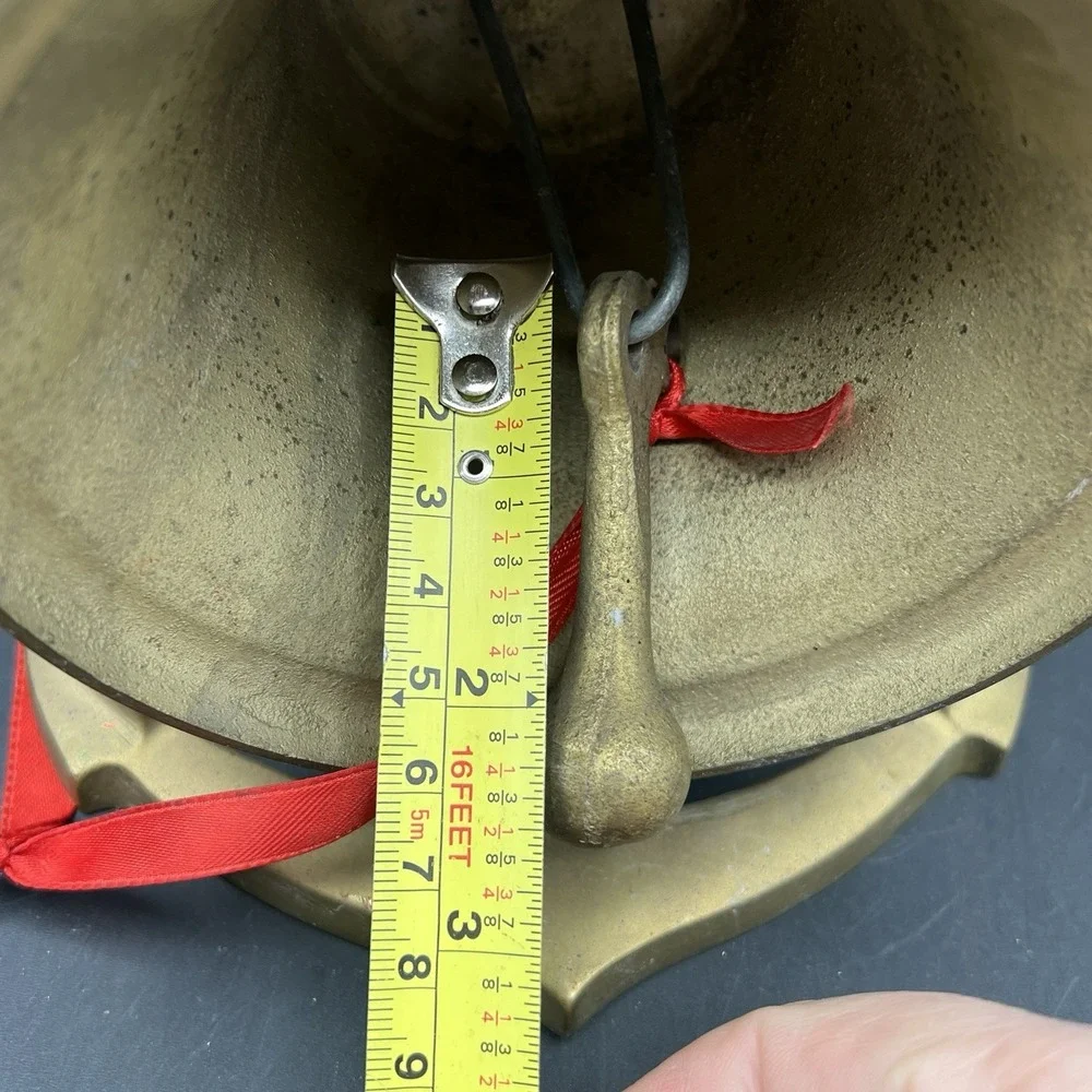 Vintage Brass Anchor with Bell 7